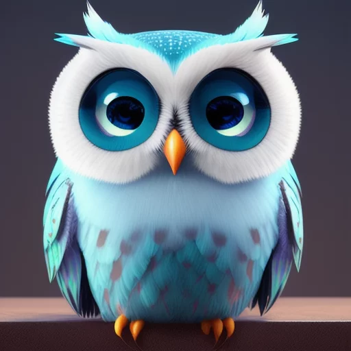 854603428-Cute small blue owl waving hello unreal engine, cozy indoor lighting, artstation, detailed, digital painting, cinematic, charact.webp